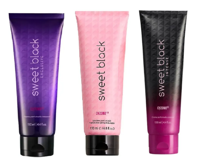 LOCIÓN SWEET BLACK + INTENSE + EXCLUSIVE - CYZONE - 1