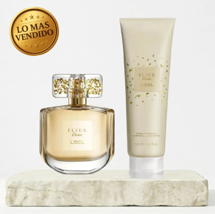 FLEUR DIVINE PERFUME FEMENINO + LOCION PERFUMADA - 1