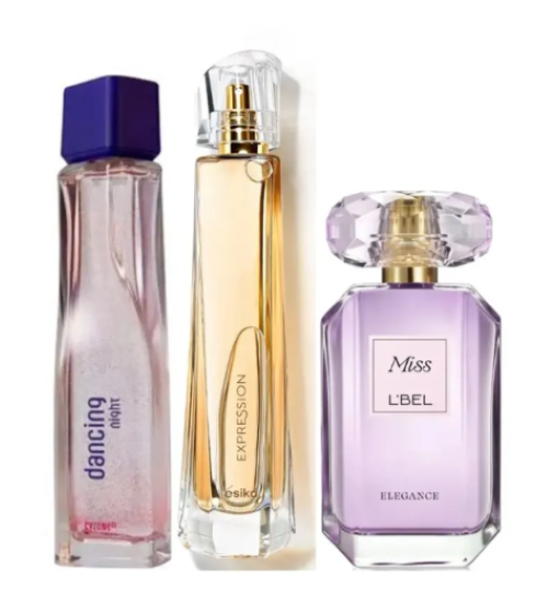 PERFUMES DE MUJER DANCING NIGHT + EXPRESSION + MISS ELEGANCE - 1