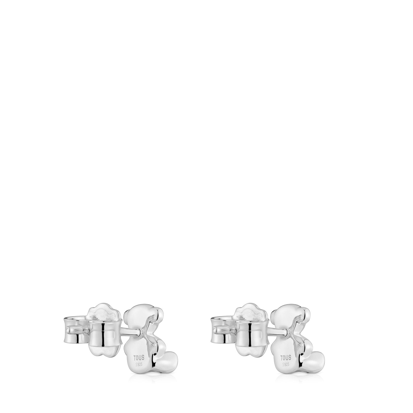 PENDIENTES TOUS 1ª BOLD BEAR PLATA LEY - 3
