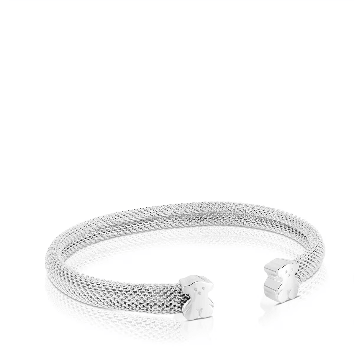 PULSERA TOUS ESCLAVA1 MALLA 5X3 N17 PLATA LEY - 1
