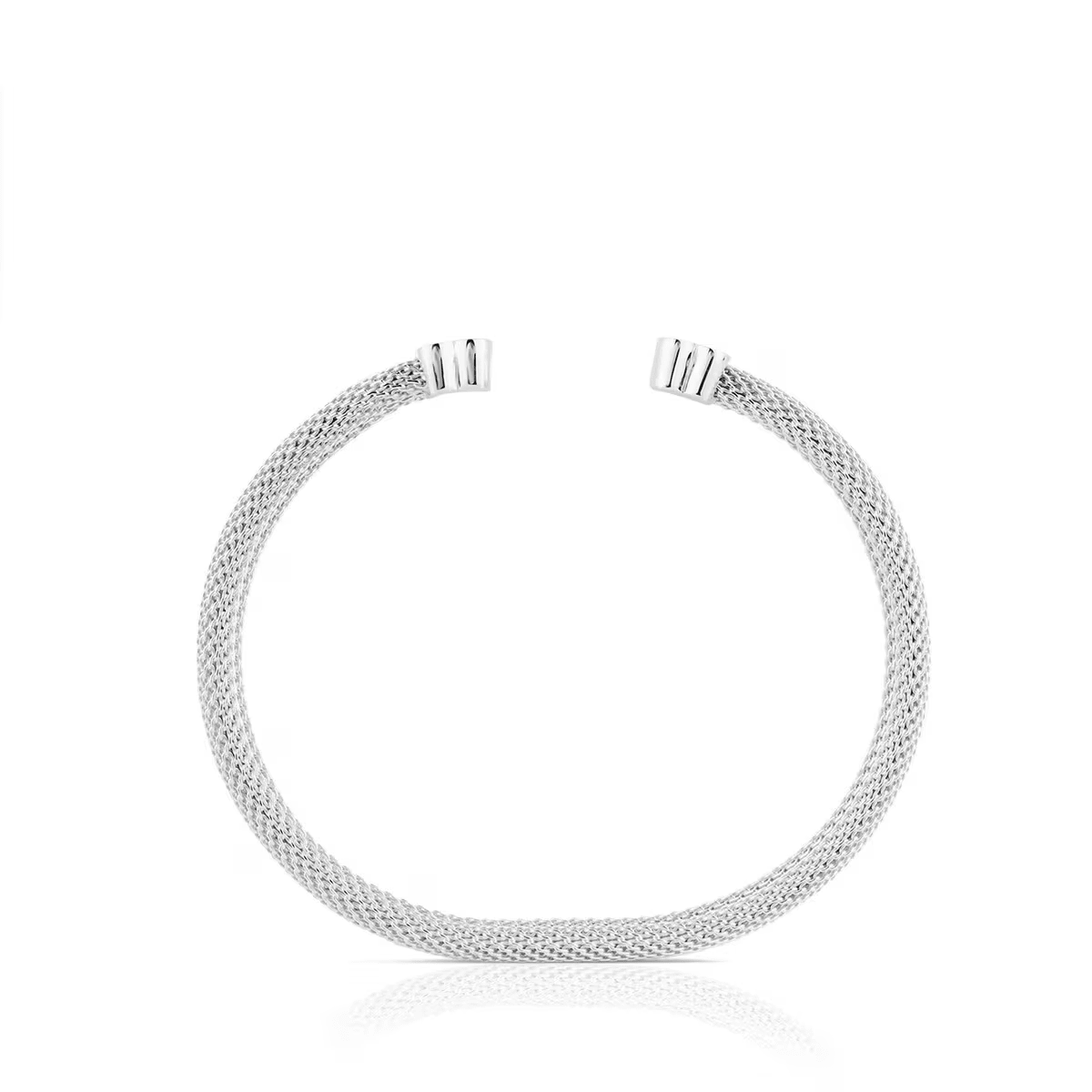 PULSERA TOUS ESCLAVA1 MALLA 5X3 N17 PLATA LEY - 3
