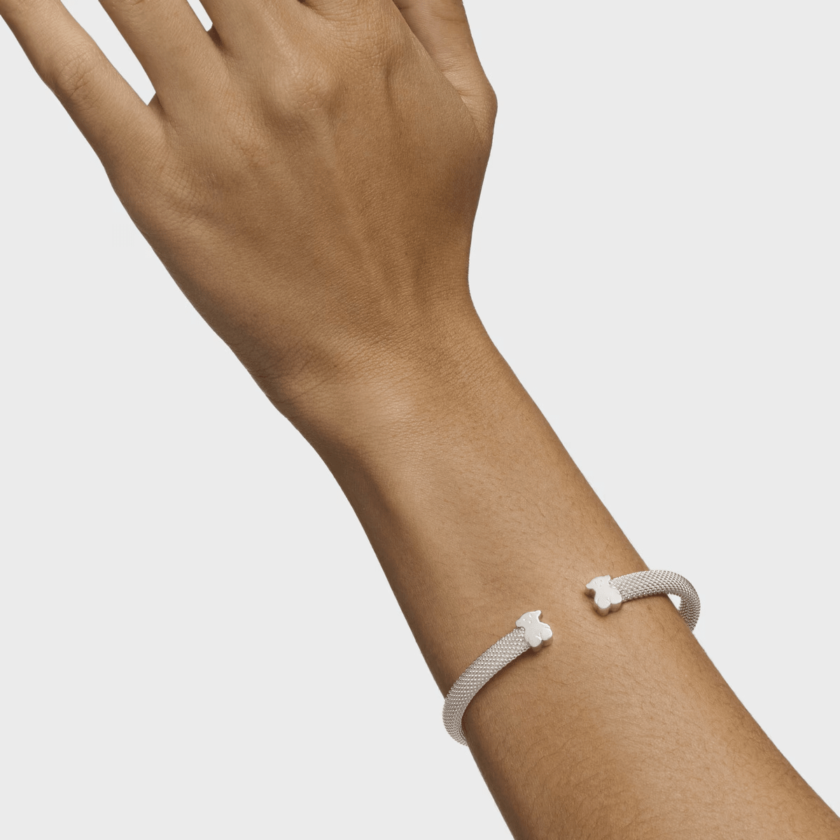 PULSERA TOUS ESCLAVA1 MALLA 5X3 N17 PLATA LEY - 5