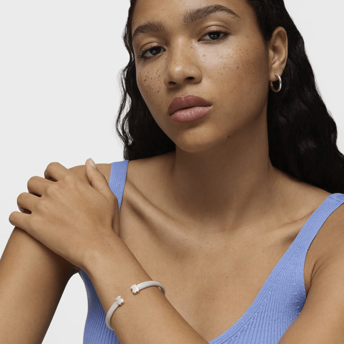 PULSERA TOUS ESCLAVA1 MALLA 5X3 N17 PLATA LEY - 6