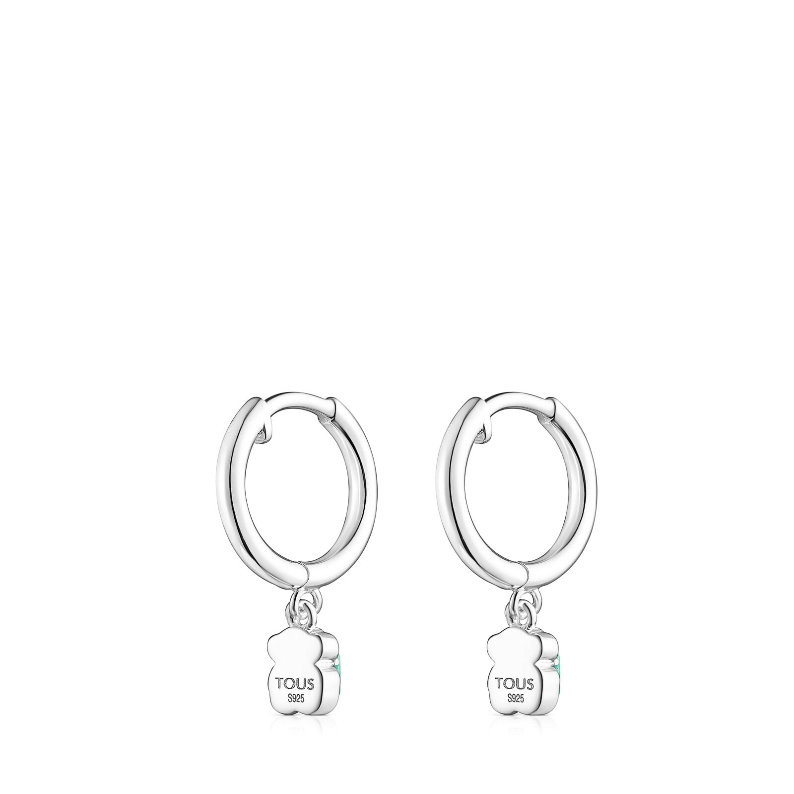 ARETES TOUS CRIOLLA 1 LEY AMAZONITA 4MM - 3