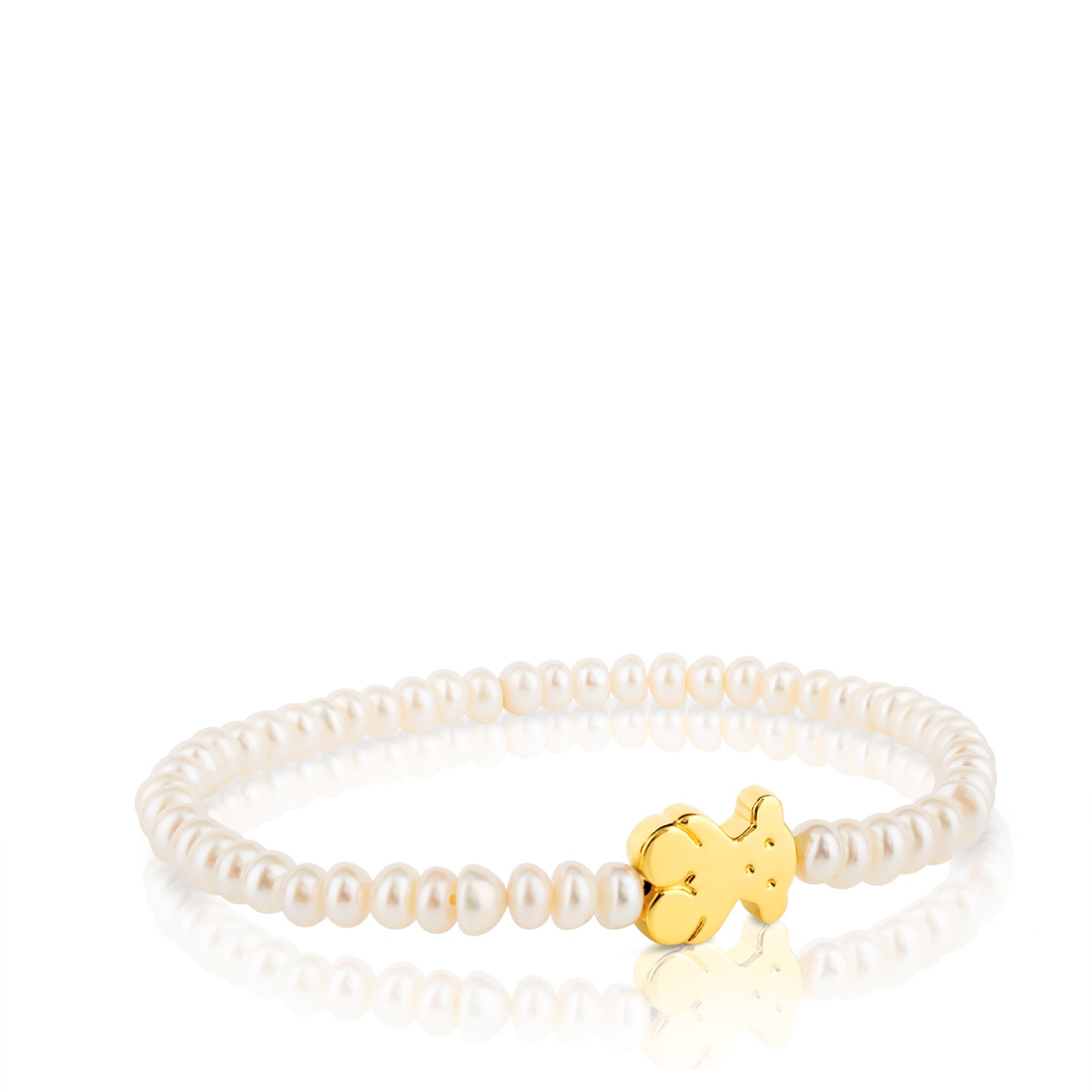 PULSERA TOUS MOTIVO1 PERLA CULTIVADA ORO LEY - 1
