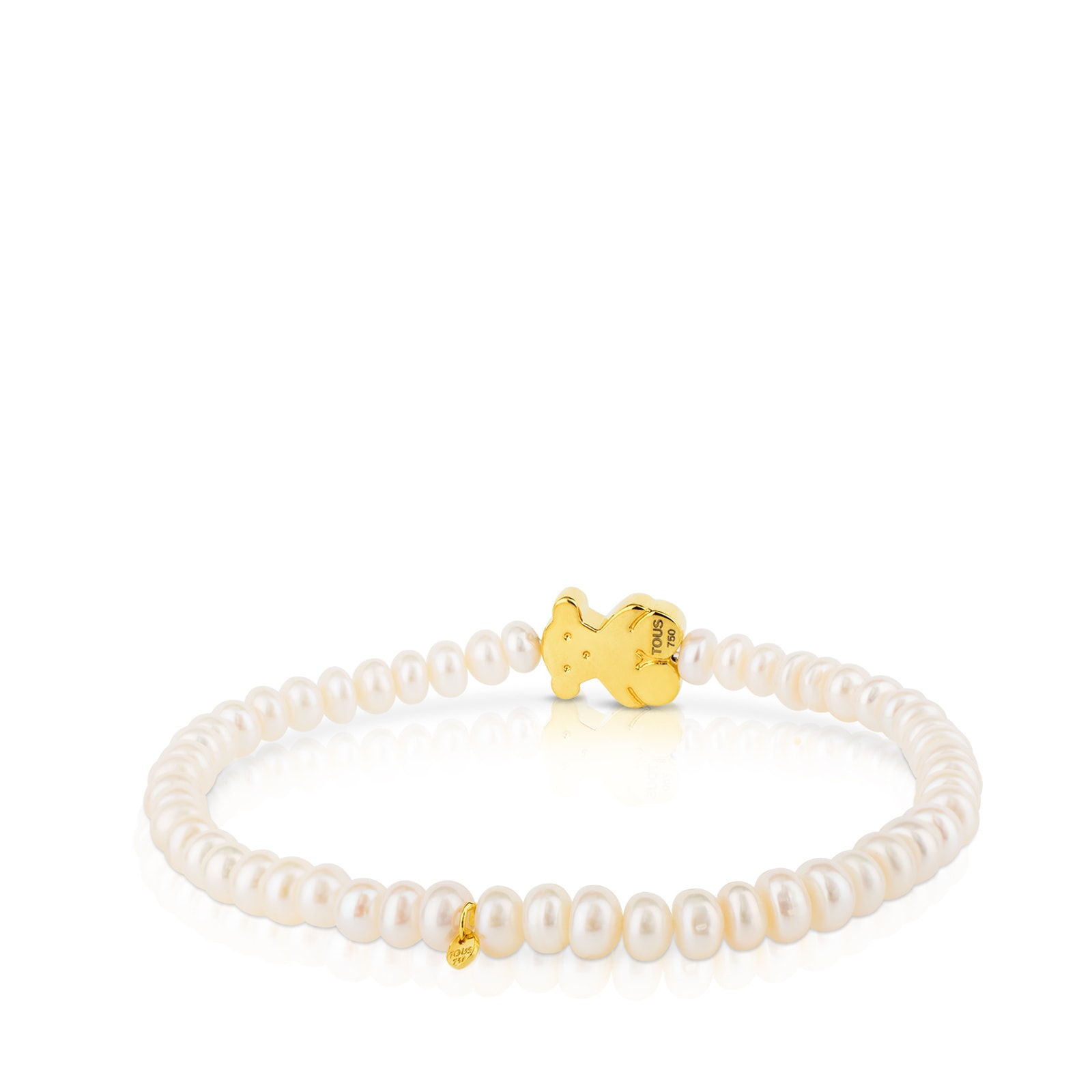 PULSERA TOUS MOTIVO1 PERLA CULTIVADA ORO LEY - 2