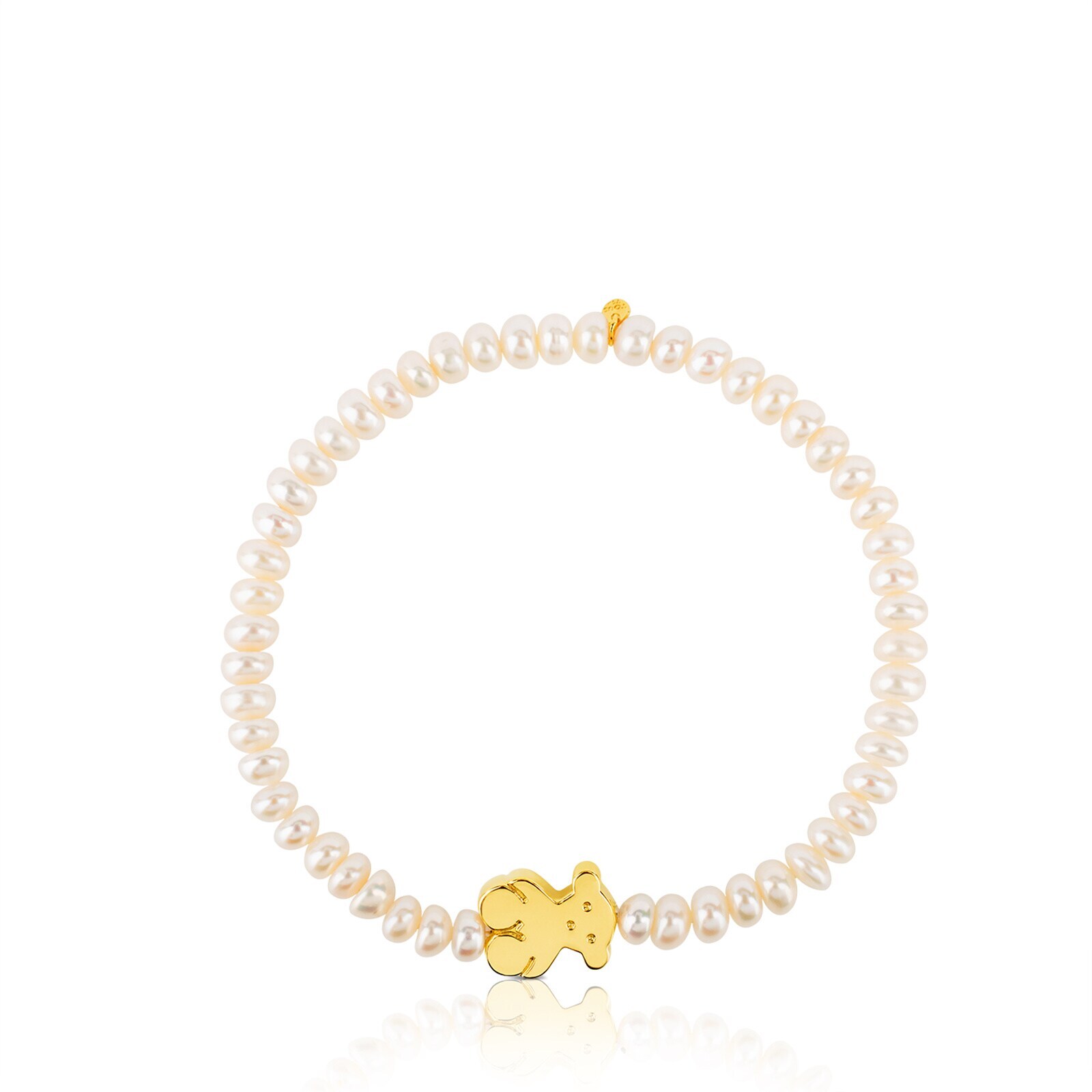 PULSERA TOUS MOTIVO1 PERLA CULTIVADA ORO LEY - 5