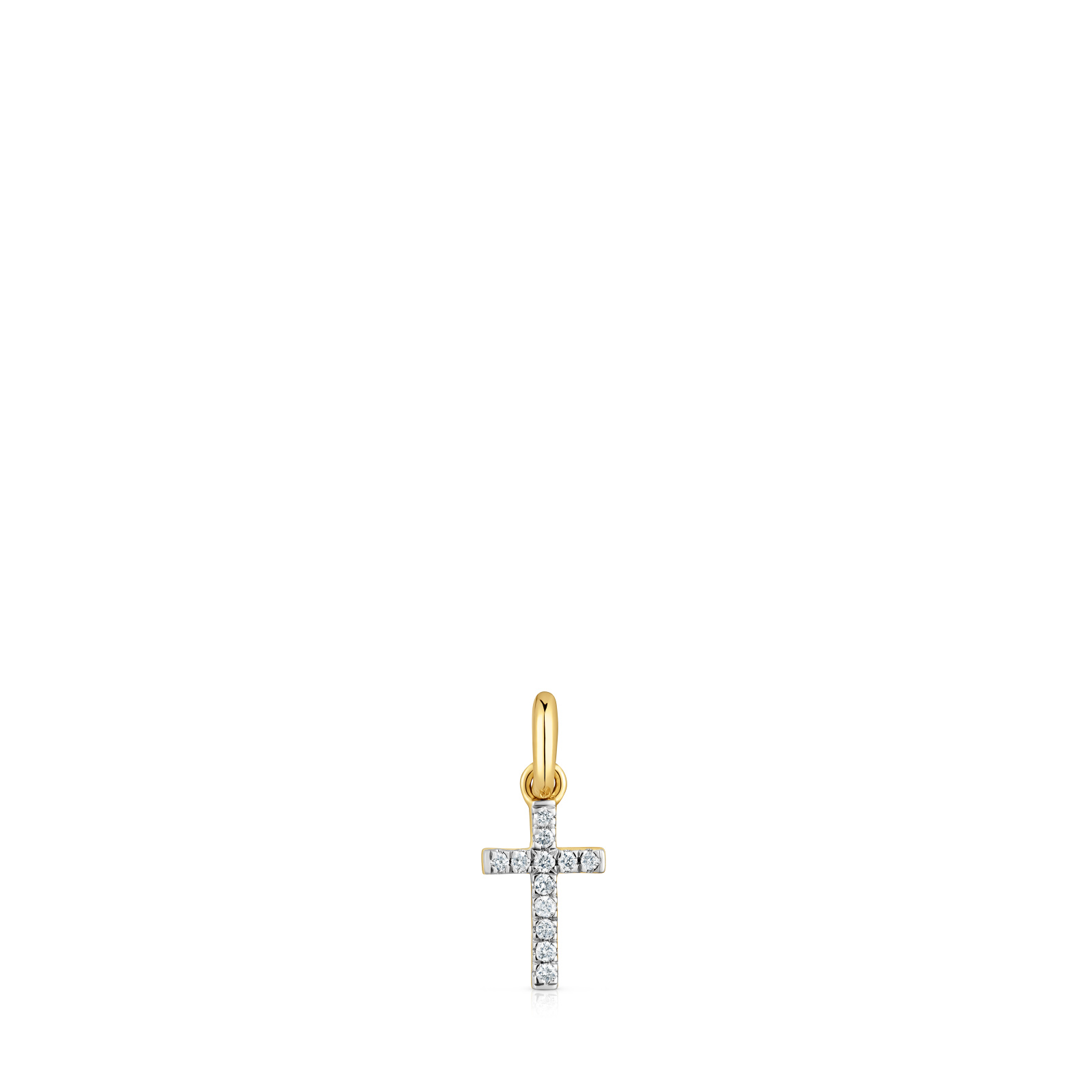 COLGANTE ORO 1ªLEY 0.05CT DIAM GH/SI - 1