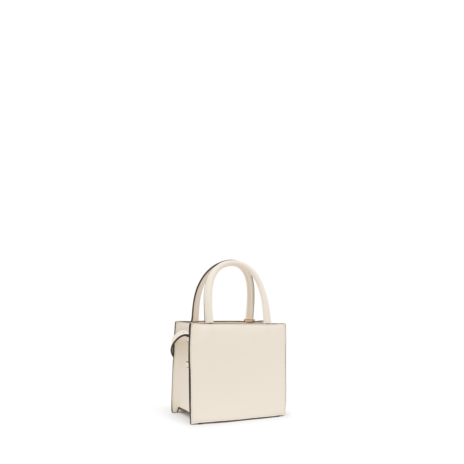 BOLSO MINI CUBE TOUS BRENDA BEIGE - 3