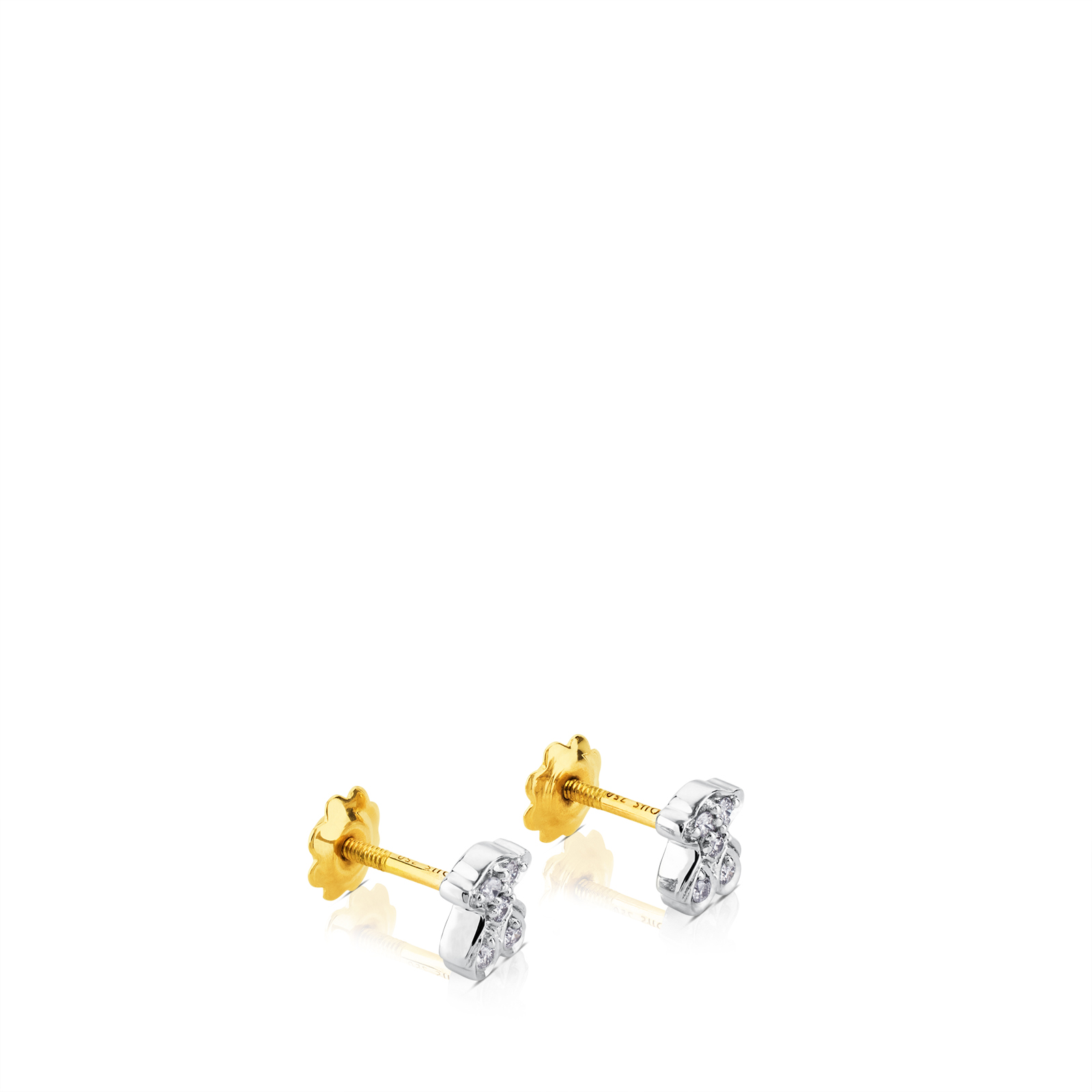 ARETES ORO1 LEY 0.07CT H/SI DIAMANTE - 4