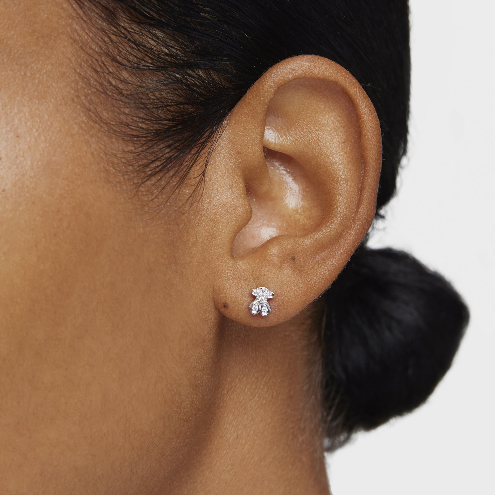 ARETES ORO1 LEY 0.07CT H/SI DIAMANTE - 6