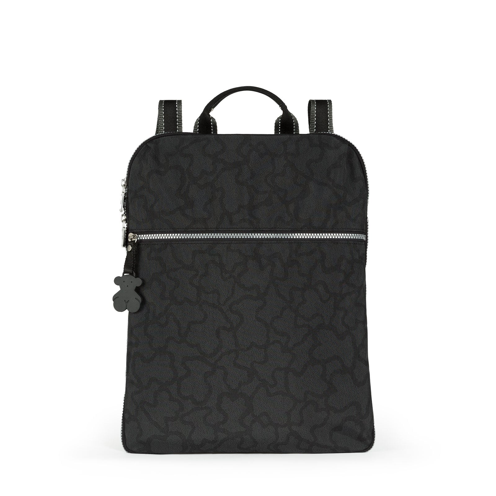 MOCHILA, NYLON, KN COLORES, ANTRACITA NEGRO - 1