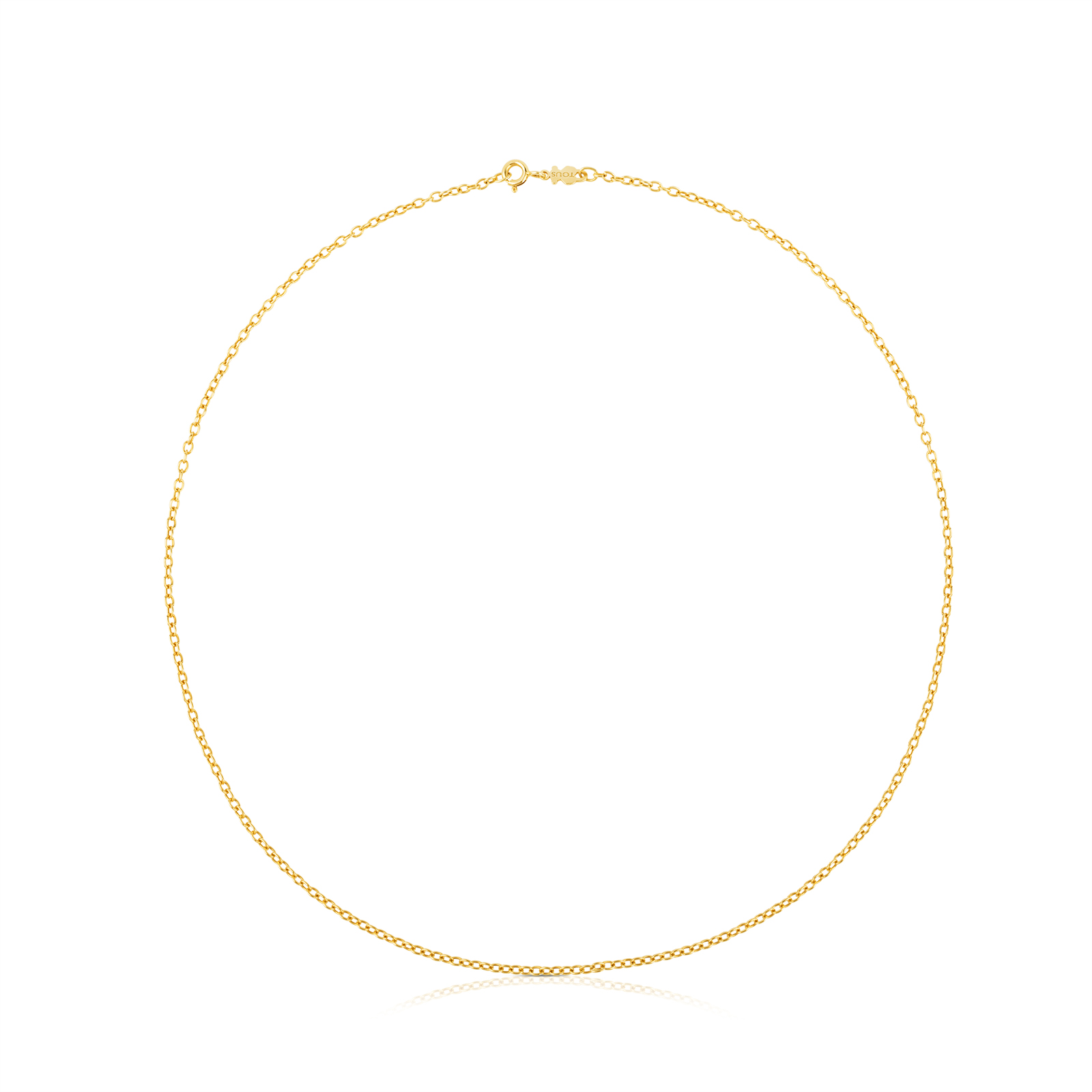 GARGANTILLA ORO 1 LEY 45CM. - 1