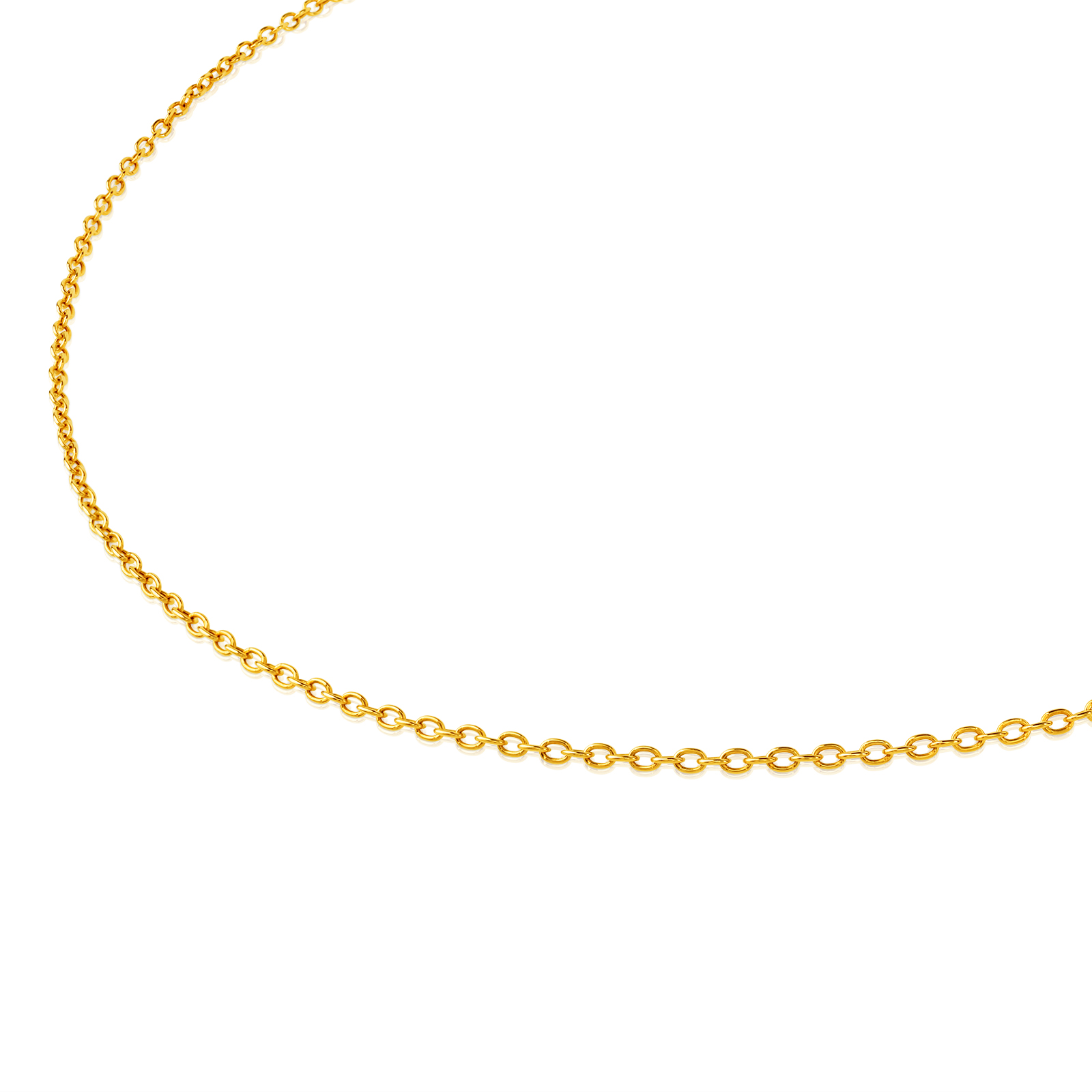 GARGANTILLA ORO 1 LEY 45CM. - 2