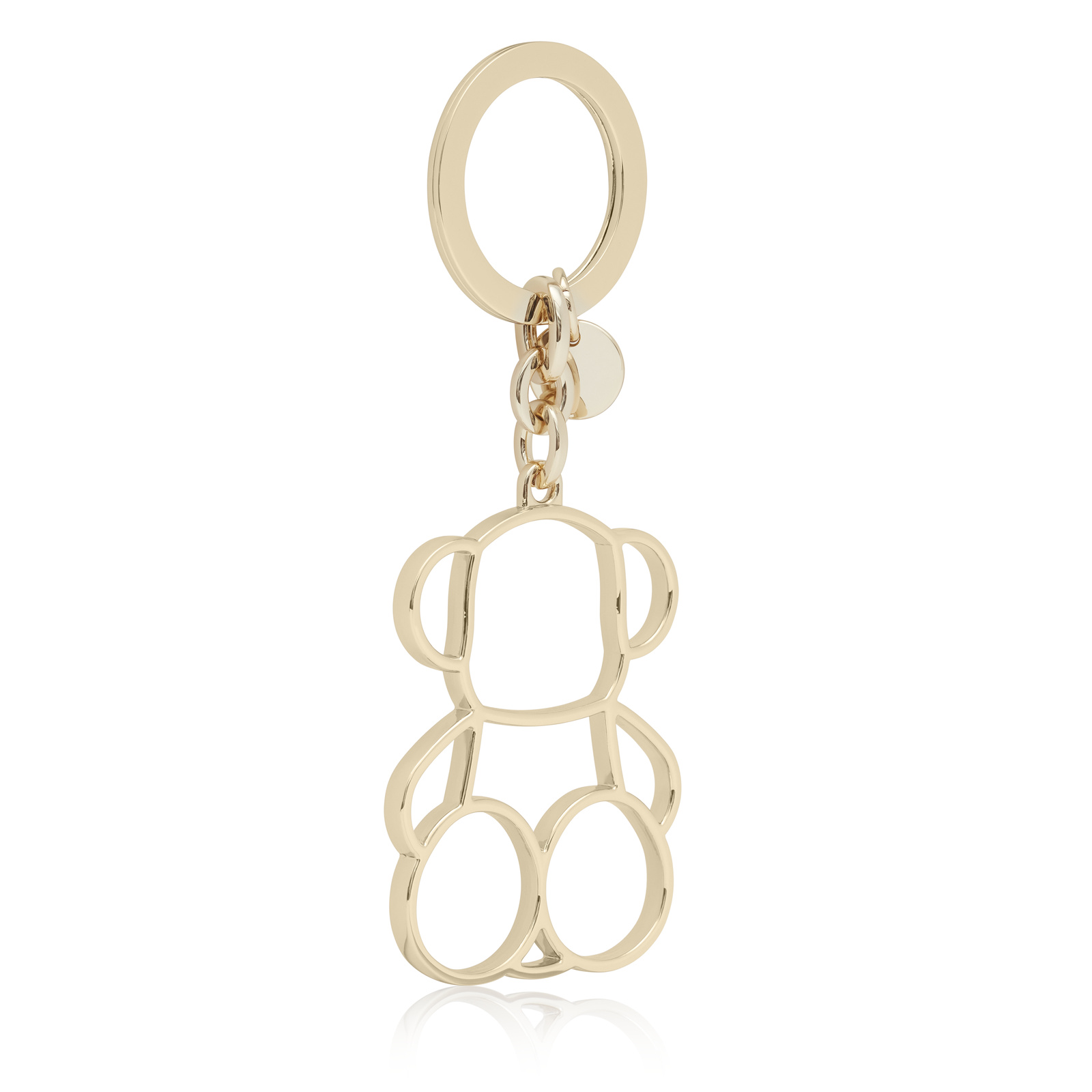LLAVERO SILHOUTTE BOLD BEAR DORADO - 2