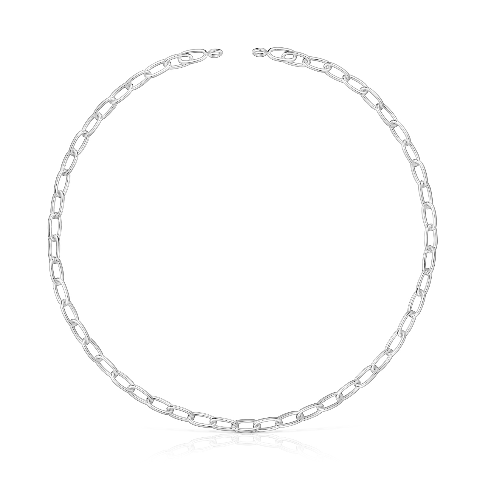 CADENA TOUS PLATA 1ªLEY XL HOLD 48CM - 1