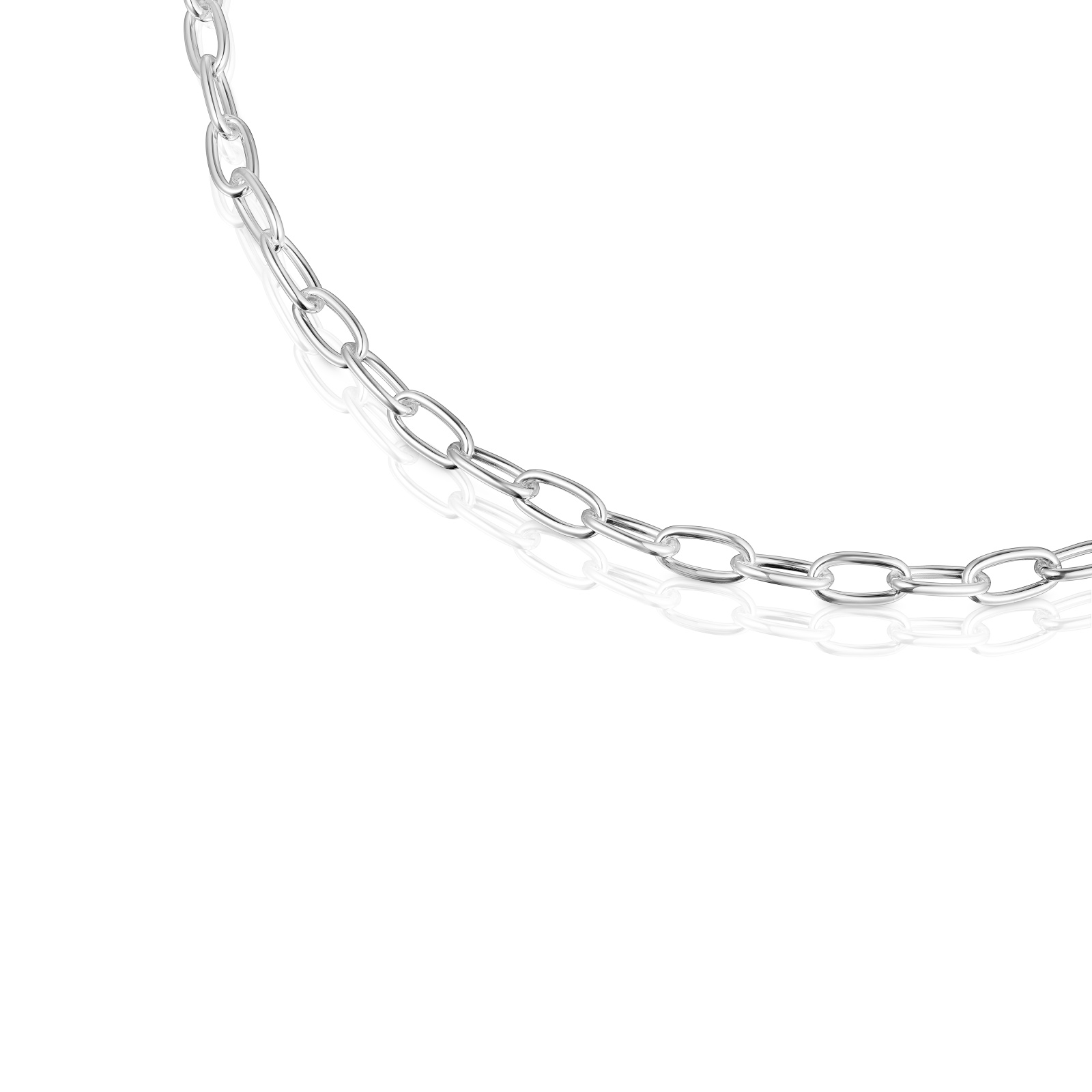 CADENA TOUS PLATA 1ªLEY XL HOLD 48CM - 3