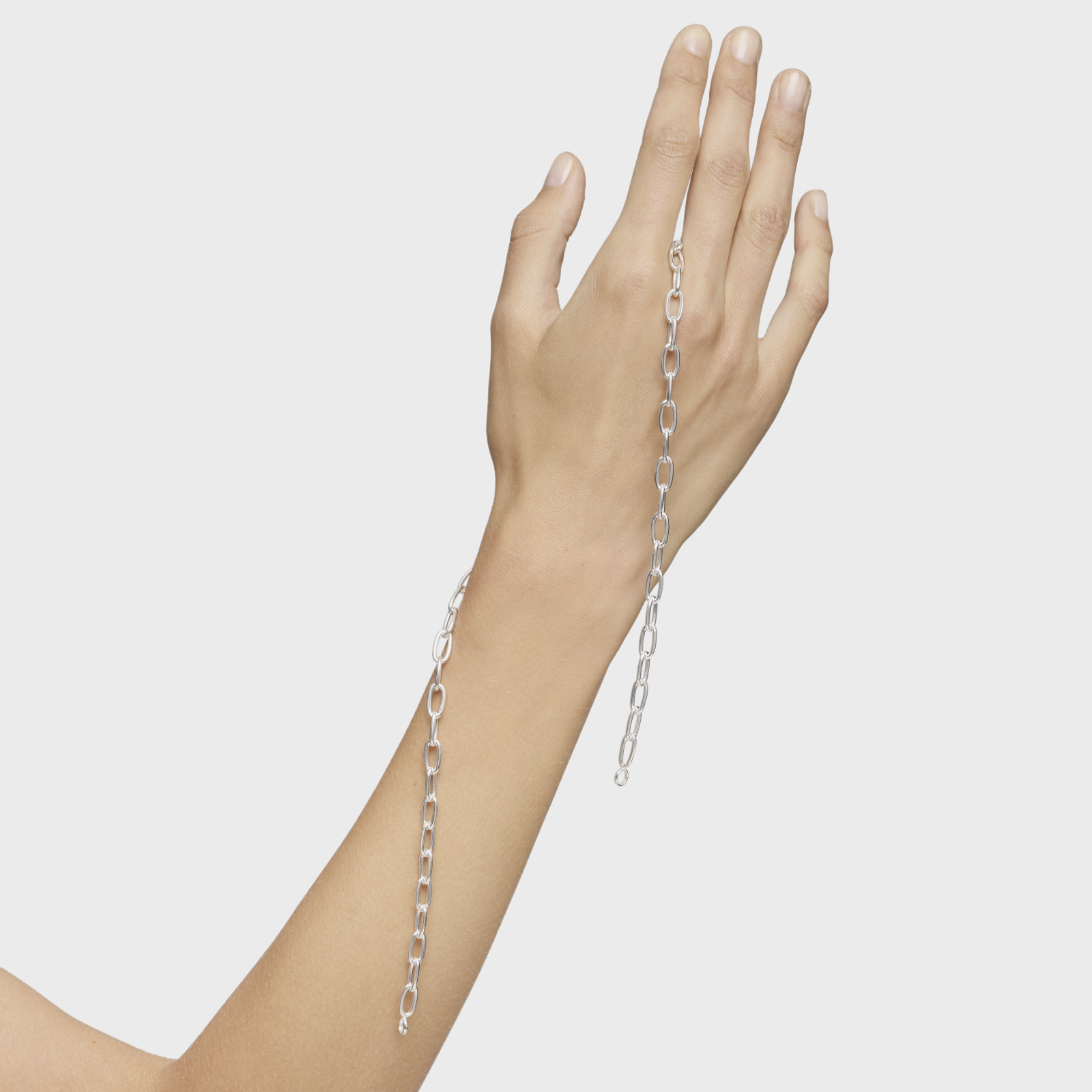 CADENA TOUS PLATA 1ªLEY XL HOLD 48CM - 4
