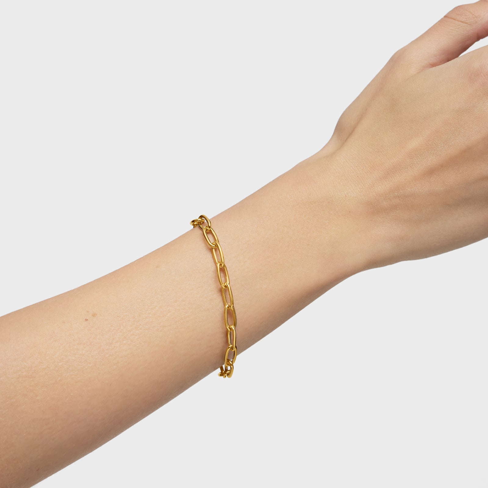 PULSERA TOUS PLATA 1ªLEY BAÑO ORO OVAL XL - 2
