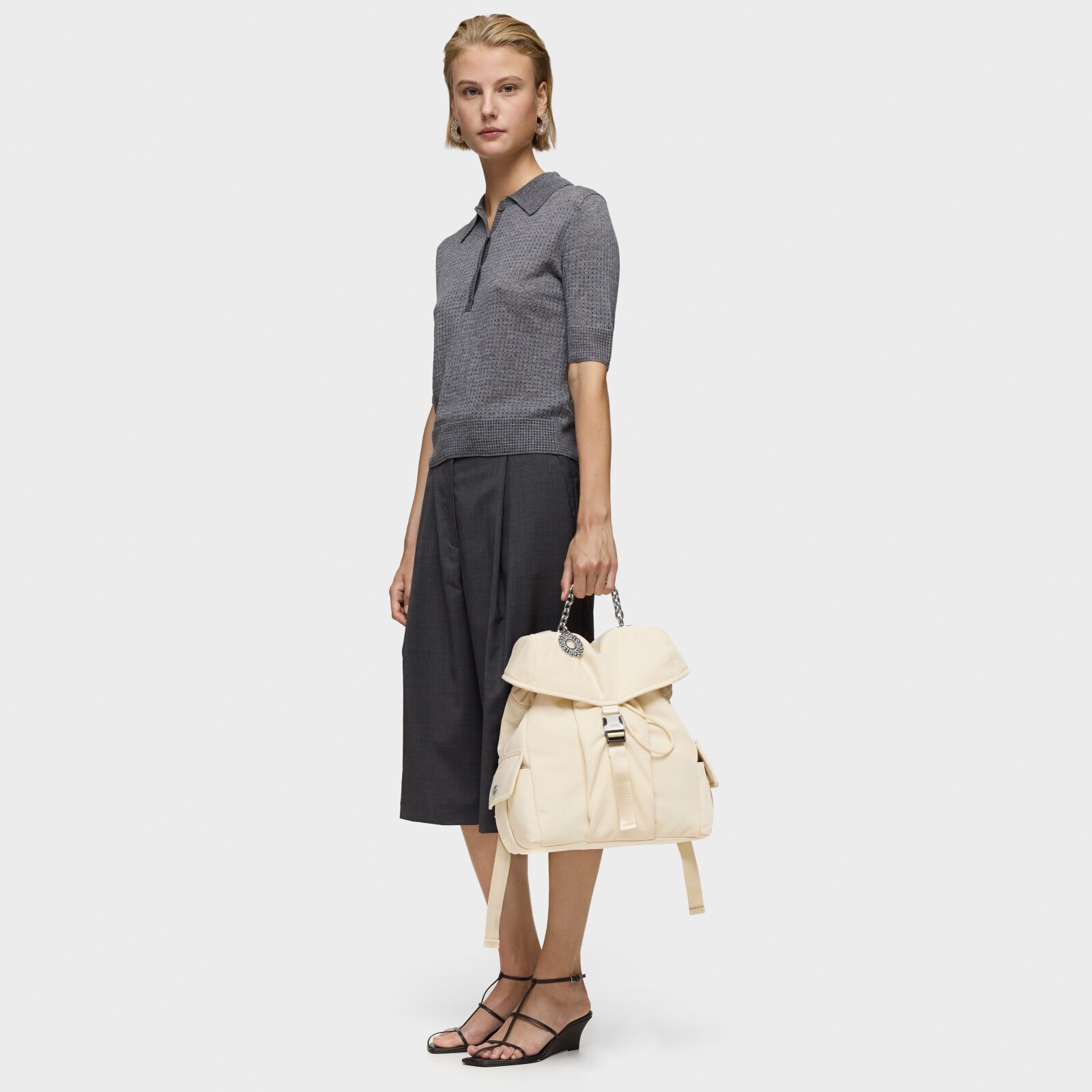 MOCHILA TOUS BEIGE L. JANE SOFT - 6