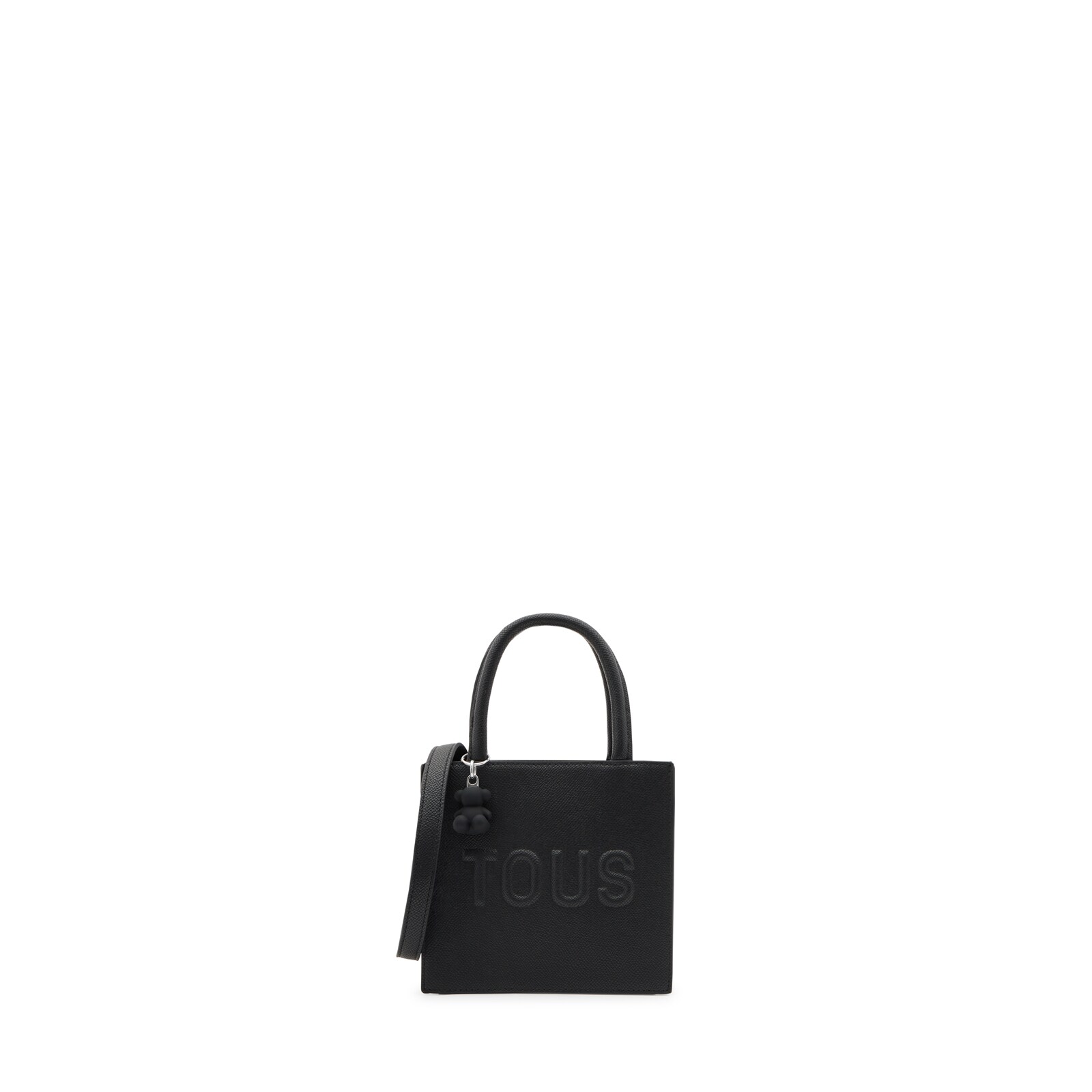 BOLSO TOUS NEGRO MINI CUBE BRENDA - 1