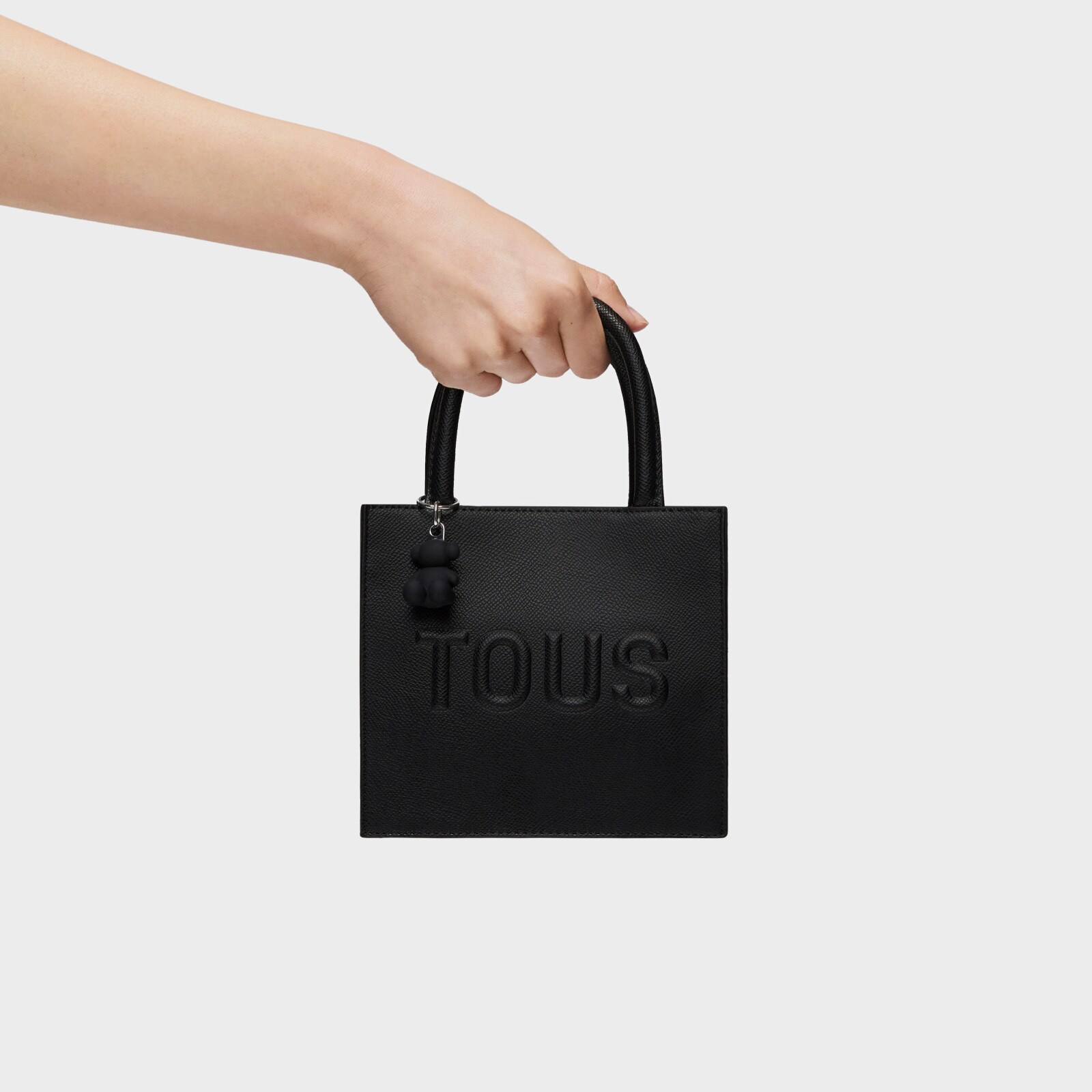 BOLSO TOUS NEGRO MINI CUBE BRENDA - 6