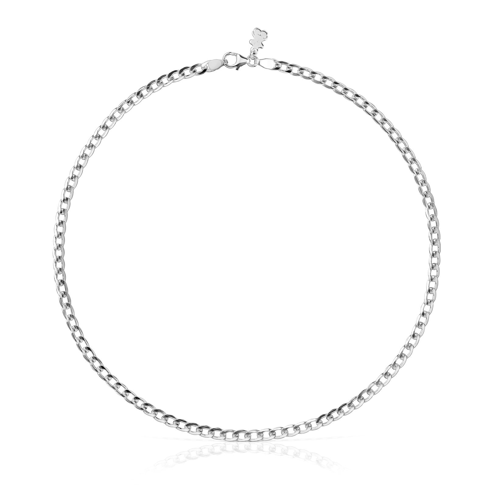 GARGANTILLA TOUS PLATA 1 LEY 35CM - 1