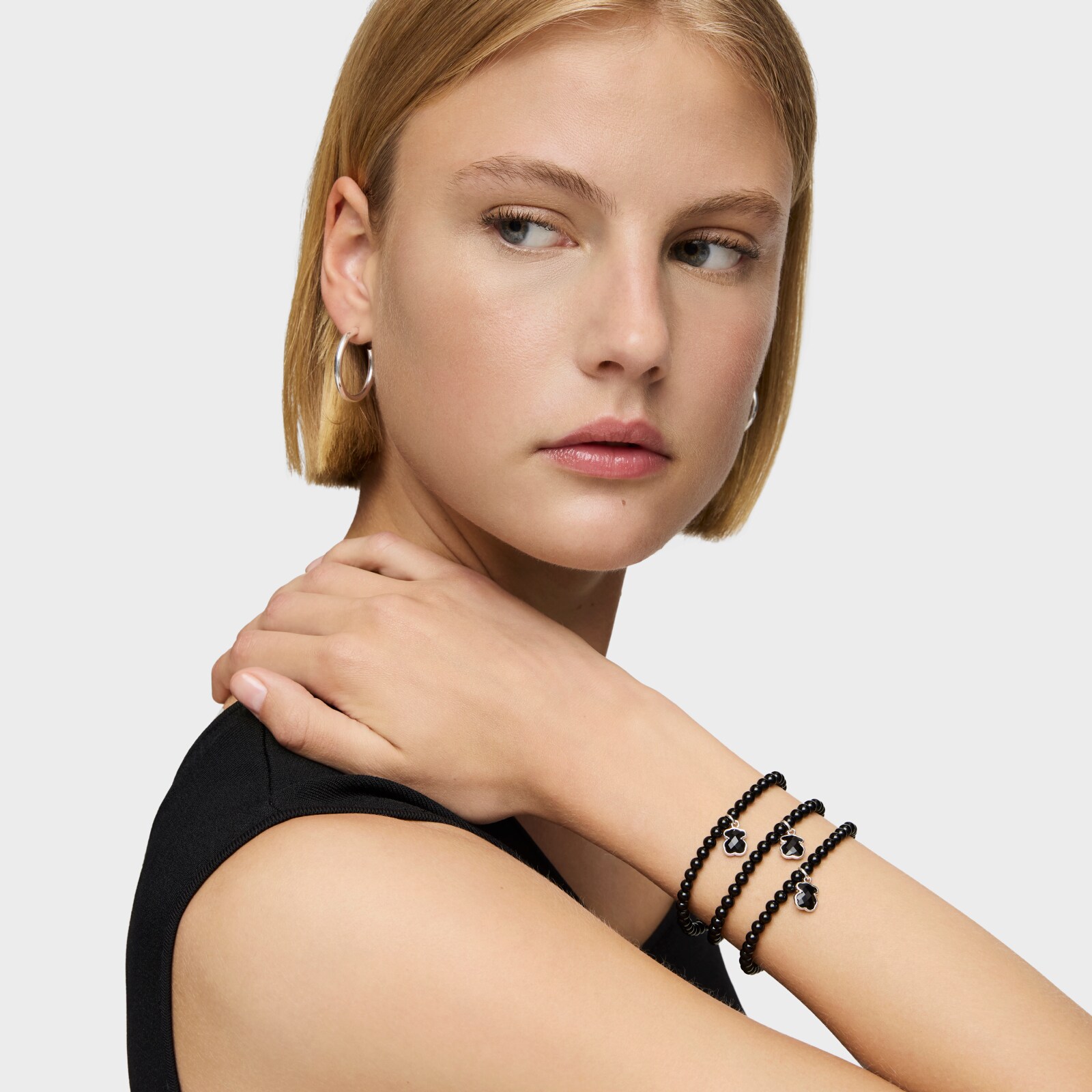 PULSERA DE PLATA Y ÓNIX TOUS ICON COLOR - 2