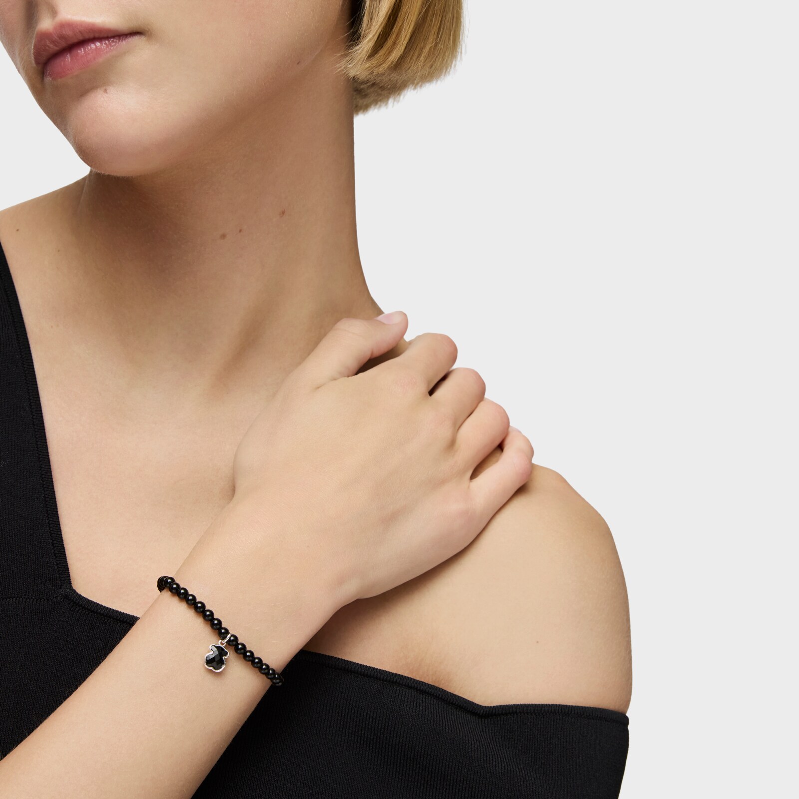 PULSERA DE PLATA Y ÓNIX TOUS ICON COLOR - 3