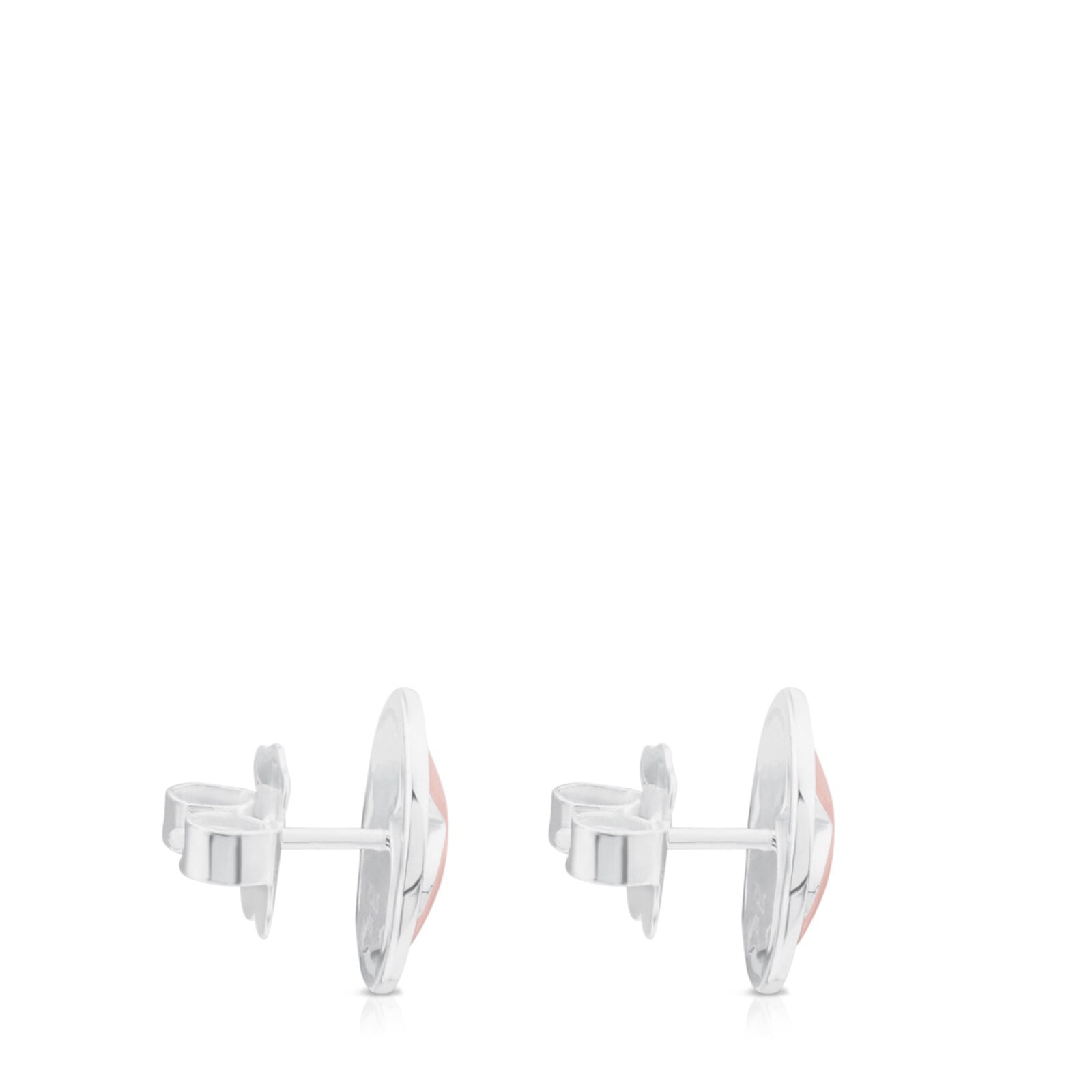 ARETES PLATA CUARZO GEMAS - 2