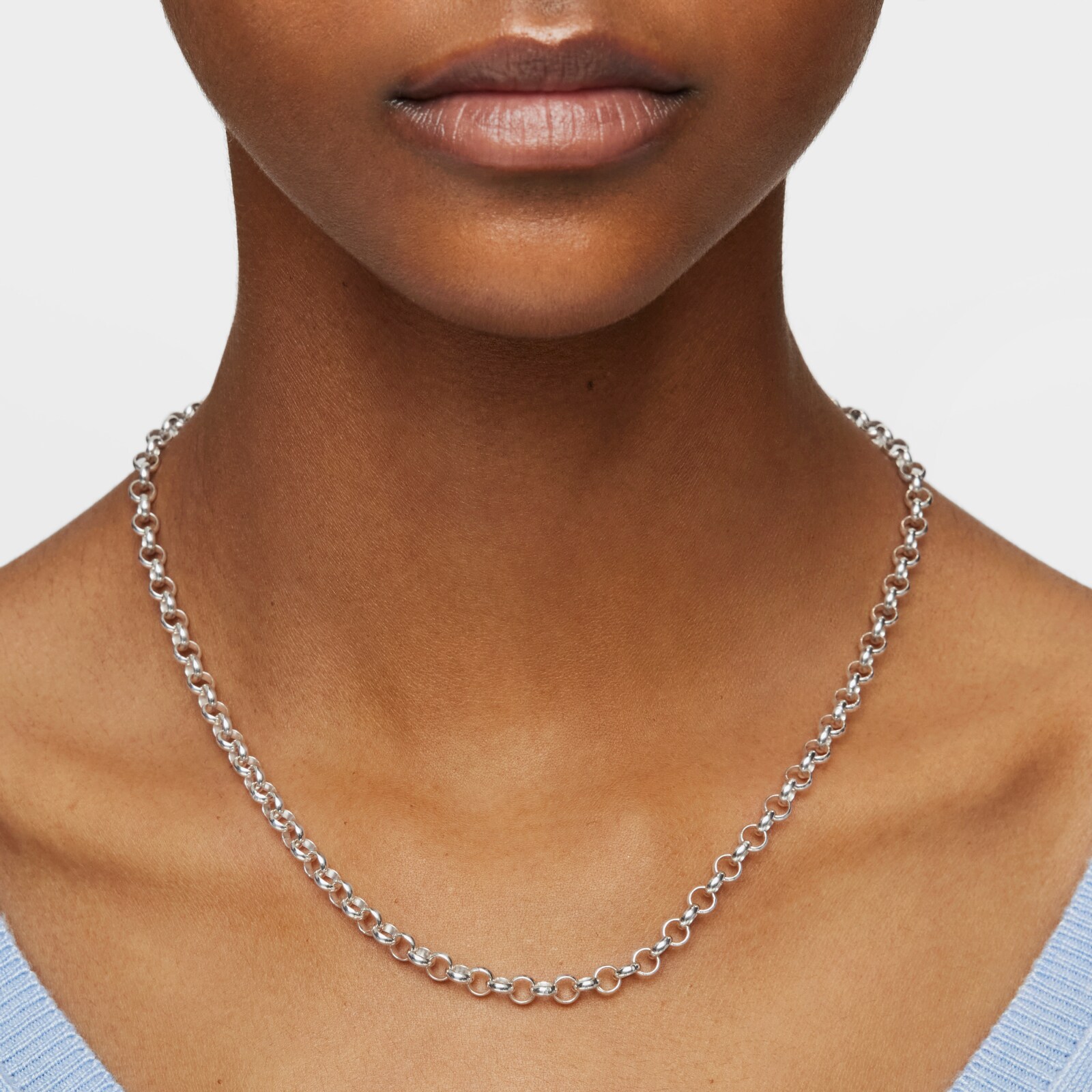 COLLAR PLATA42CM - 6