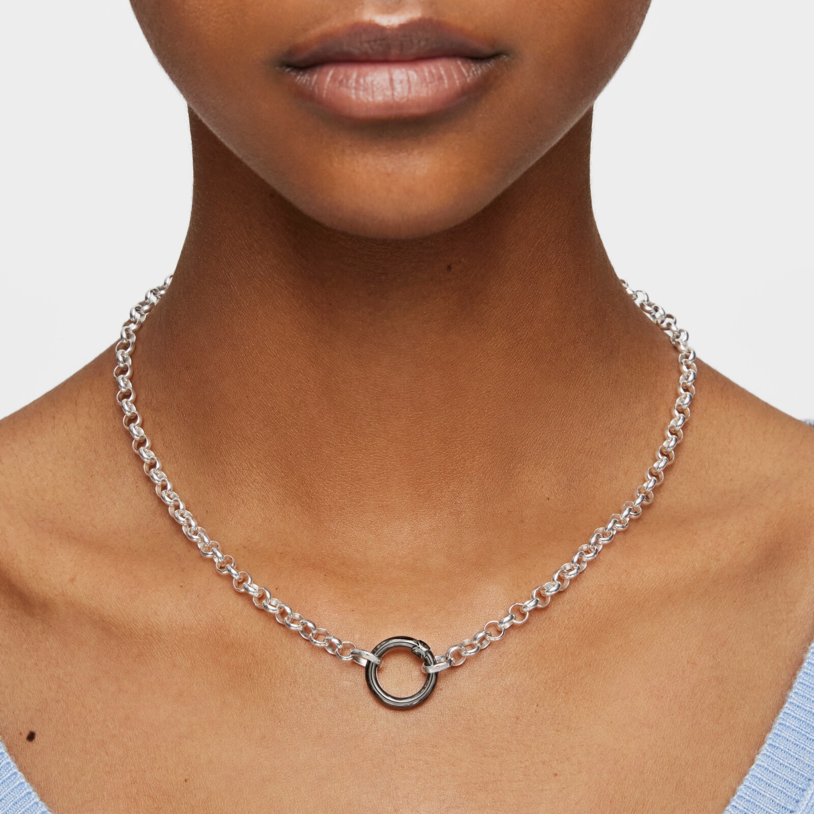 COLLAR PLATA42CM - 7