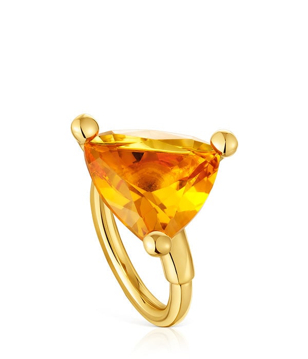 ANILLO PLATABAÑO LGG CITRINO - 1