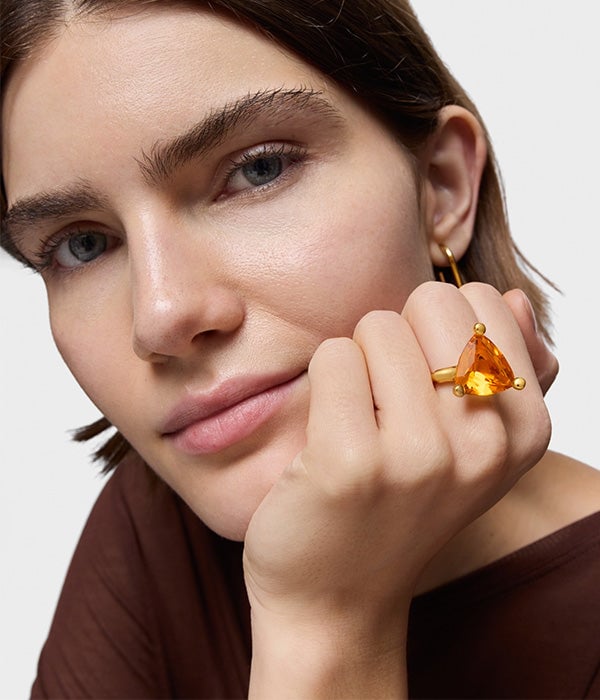 ANILLO PLATABAÑO LGG CITRINO - 4