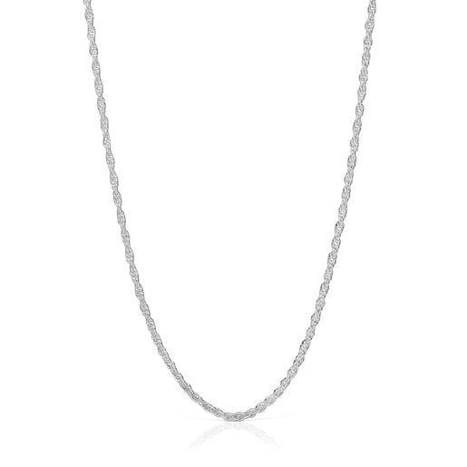 GARGANTILLA DE PLATA CORDÓN 50 CM TOUS BASICS - 7