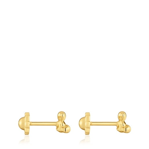 PENDIENTES DE ORO BOLD BEAR - 1
