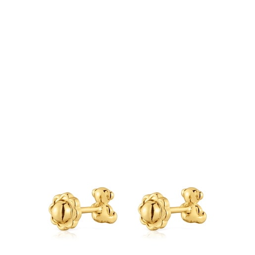 PENDIENTES DE ORO BOLD BEAR - 2