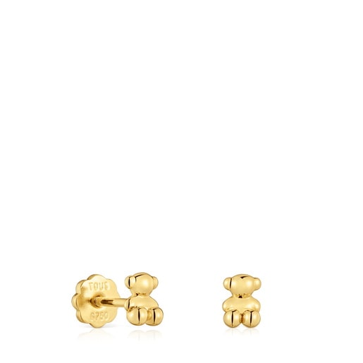PENDIENTES DE ORO BOLD BEAR - 4