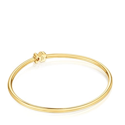 PULSERA DE PLATA CON BAÑO DE ORO 18K - 2