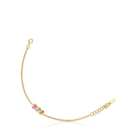 PULSERA DE PLATA ICON COLOR LGG - 3