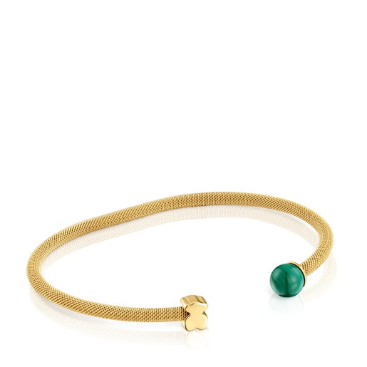 PULSERA DE PLATA GEMA ICON MESH - 3