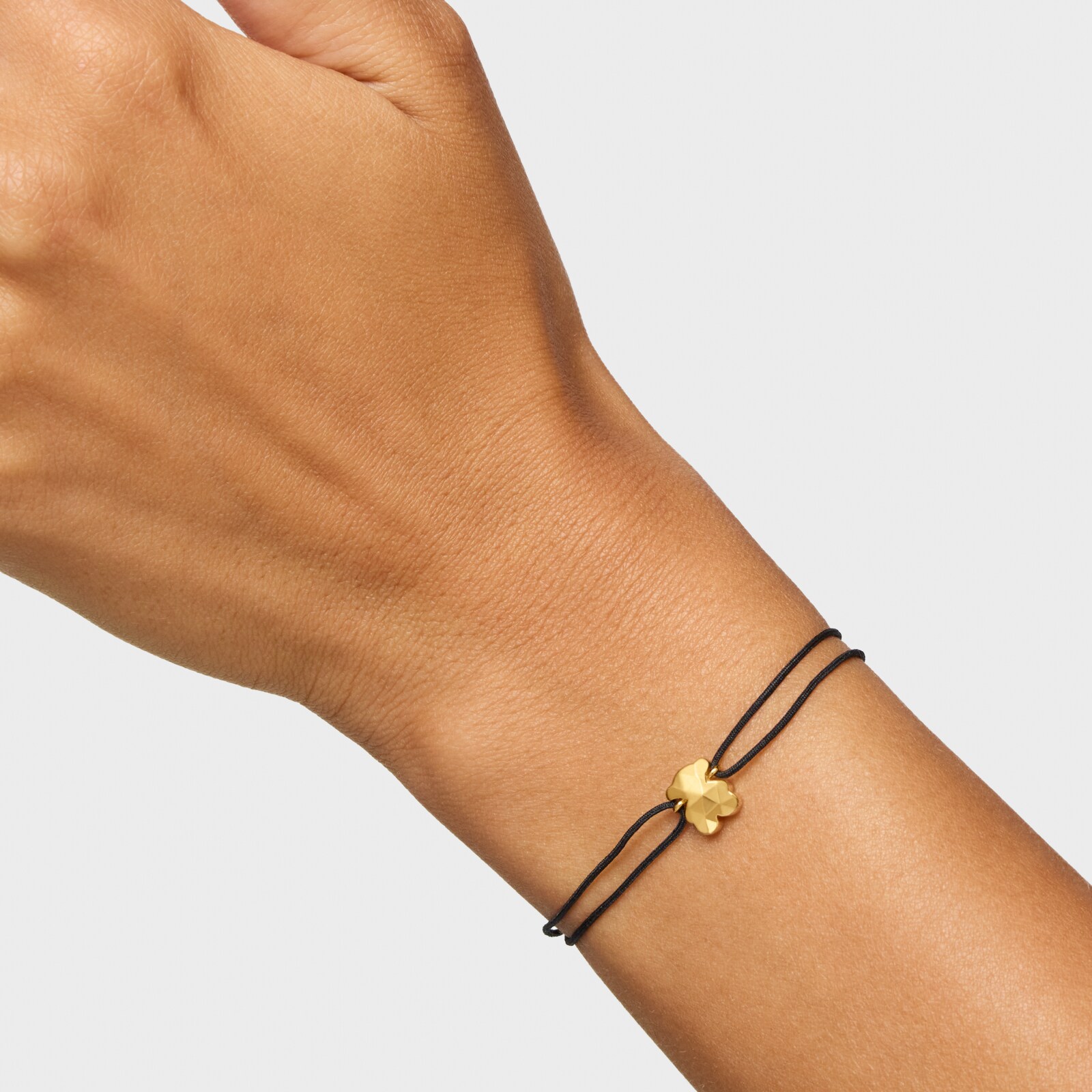 PULSERA OSO CON PLATA Y BAÑO DE ORO - 6