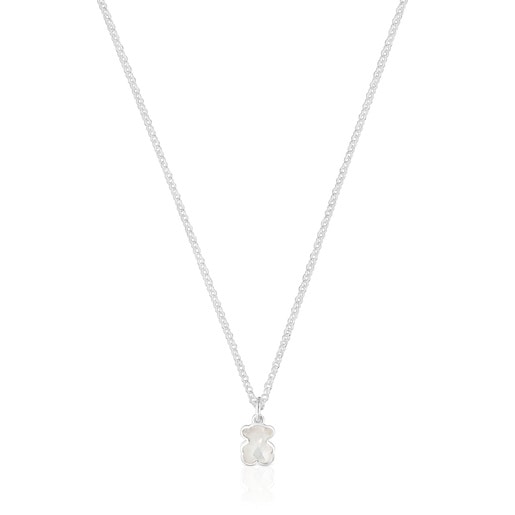 GARGANTILLA PLATA 1ªLEY OSO NACAR 10MM - 3