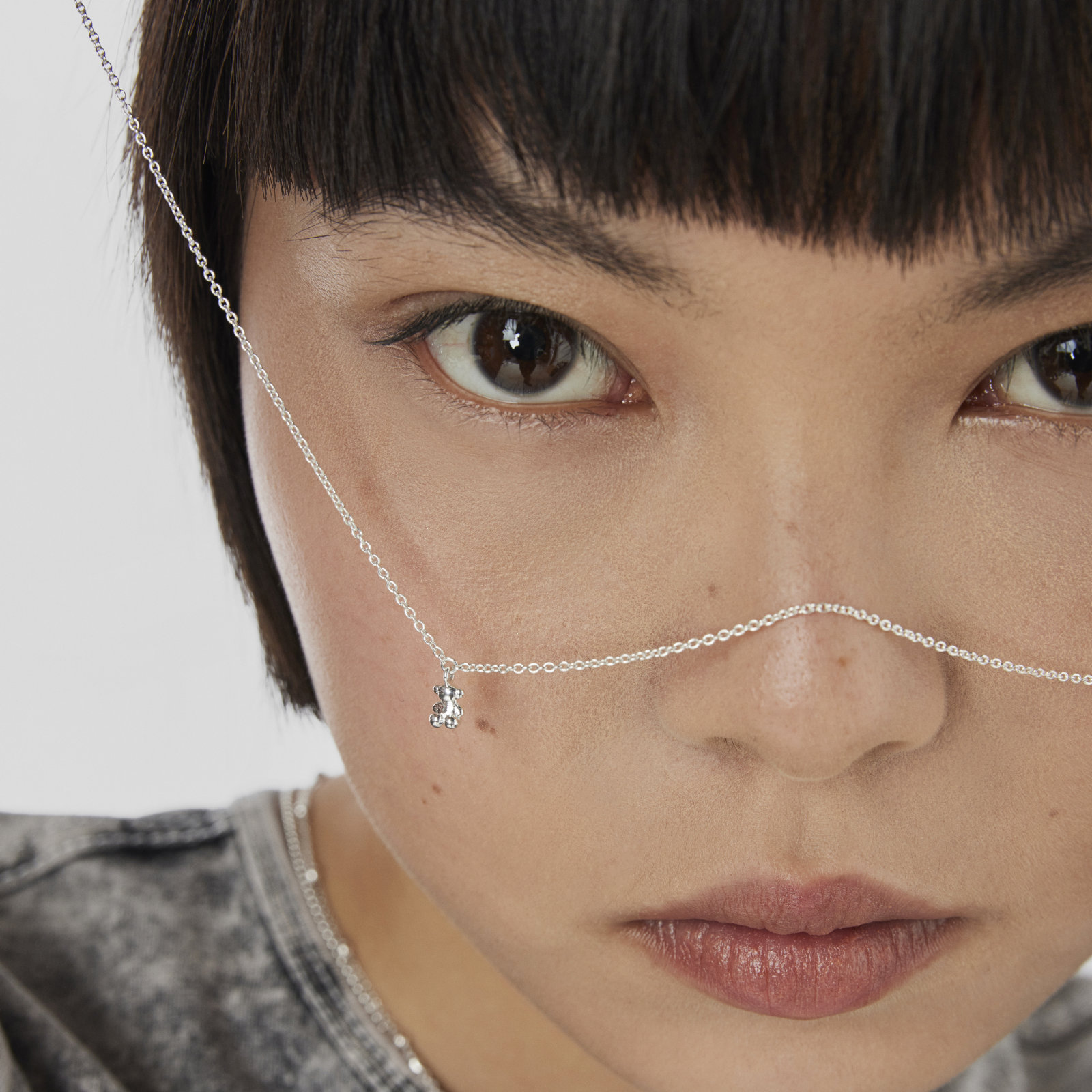COLLAR DE PLATA BOLD BEAR - 9