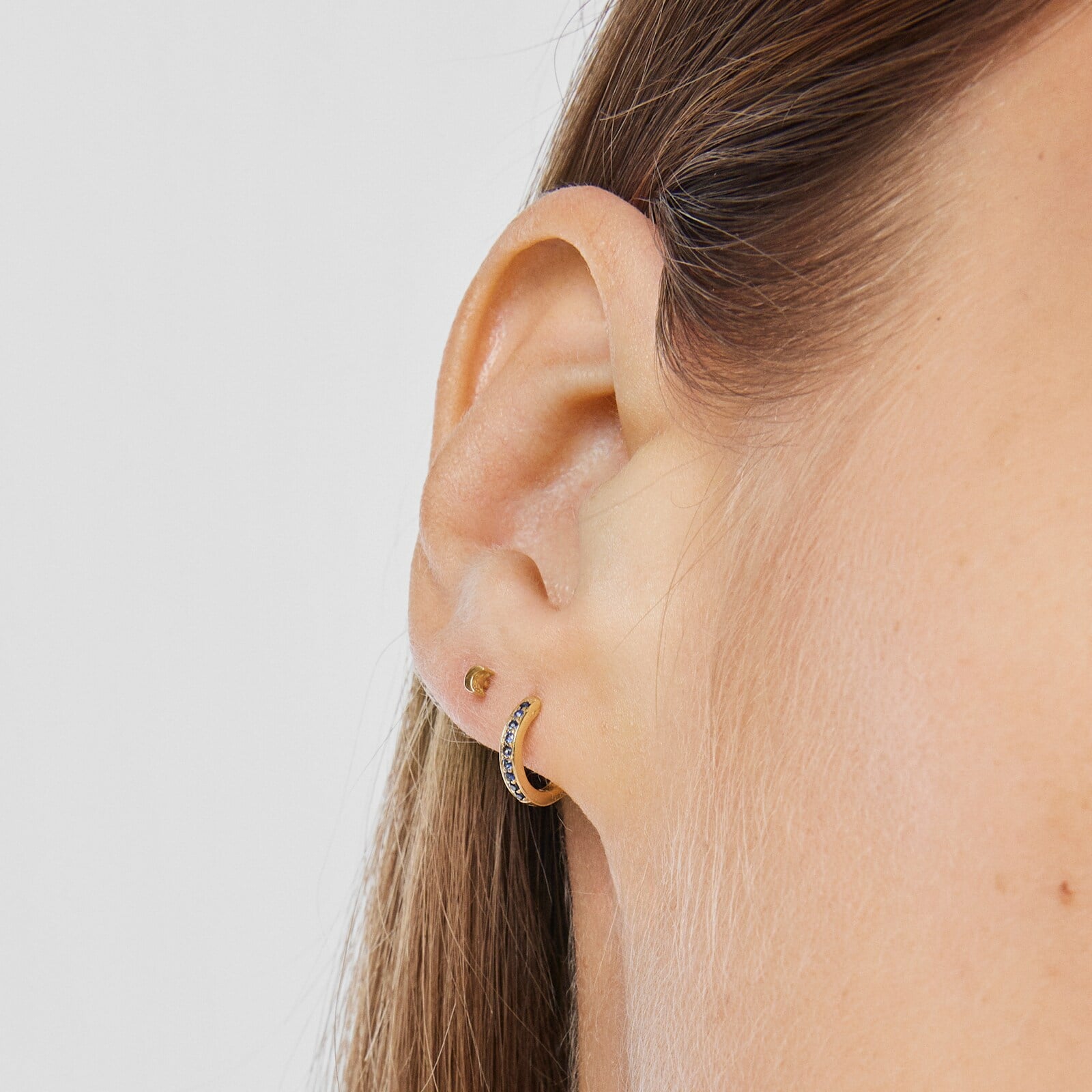 PIERCING DE OREJA DE ORO CON LUNA TOUS PIERCING - 4