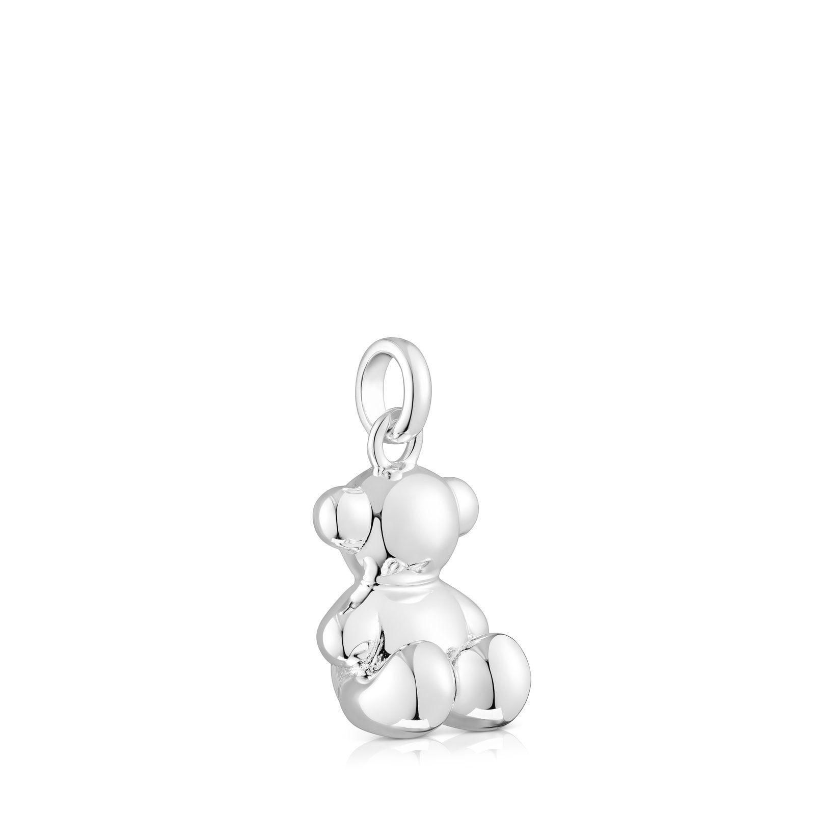 COLGANTE OSO MEDIANO DE PLATA BOLD BEAR - 2