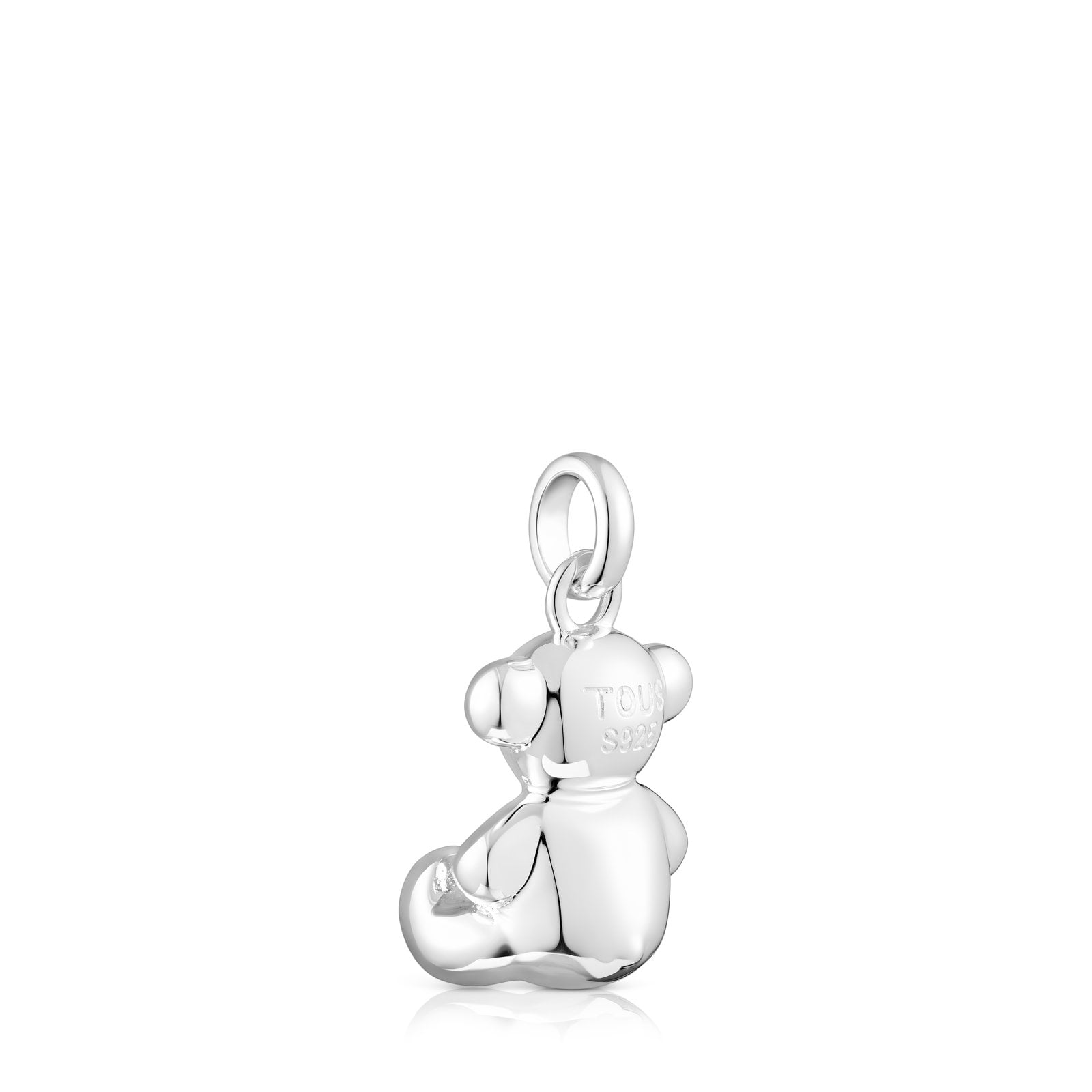 COLGANTE OSO MEDIANO DE PLATA BOLD BEAR - 3