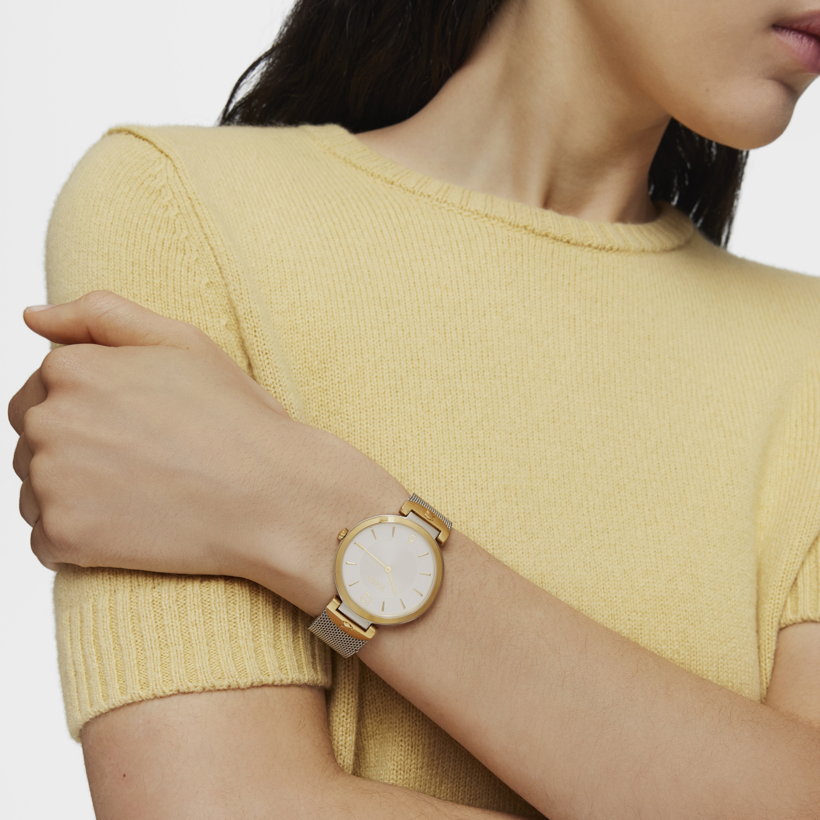 RELOJ ANALÓGICO S-MESH DE ACERO INOXIDABLE - 5