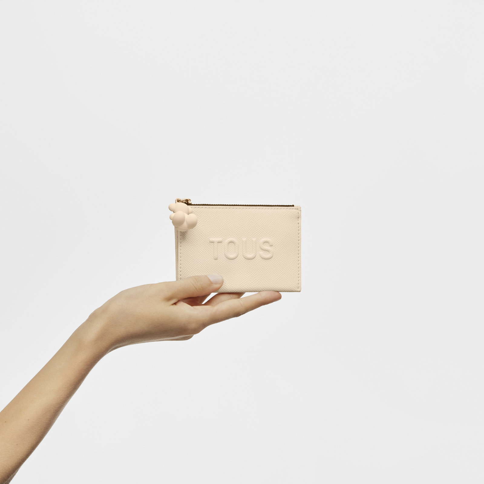 MONEDERO TARJETERO BEIGE TOUS LA RUE NEW - 4